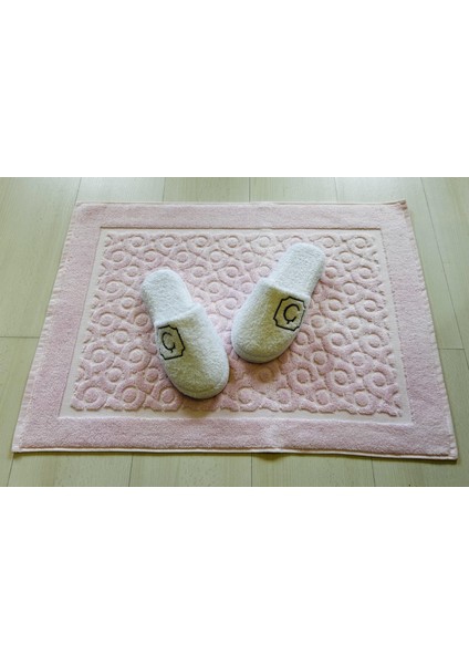 Göz Desen Banyo Paspası Jakarlı Pamuklu 50X70 cm