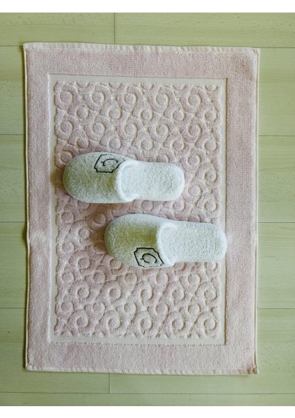 Göz Desen Banyo Paspası Jakarlı Pamuklu 50X70 cm