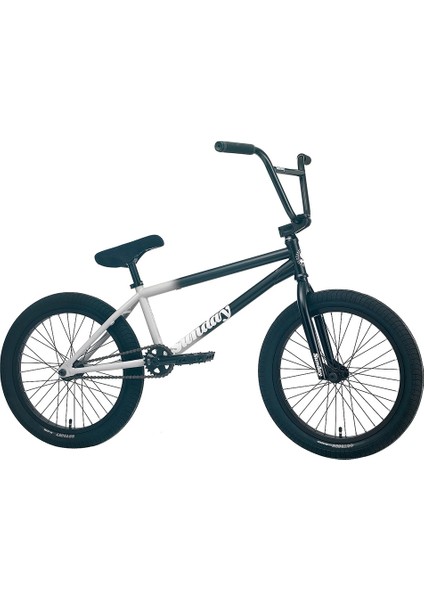 Sunday Forecaster Matte Black Gray Fade Complete Bmx