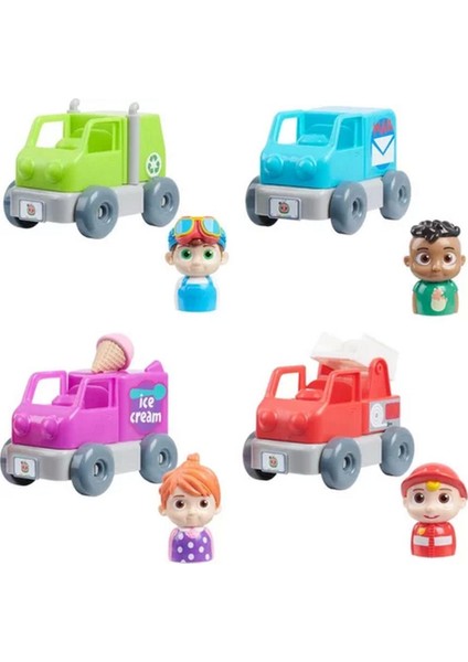 Cocomelon Araçlı Figür 13 cm