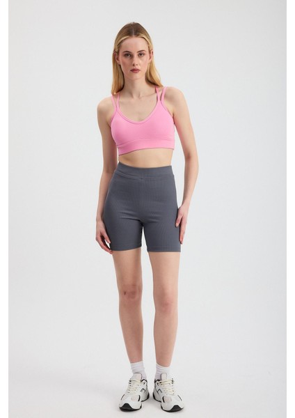 3005 Arka Çapraz Büstiyer Pembe
