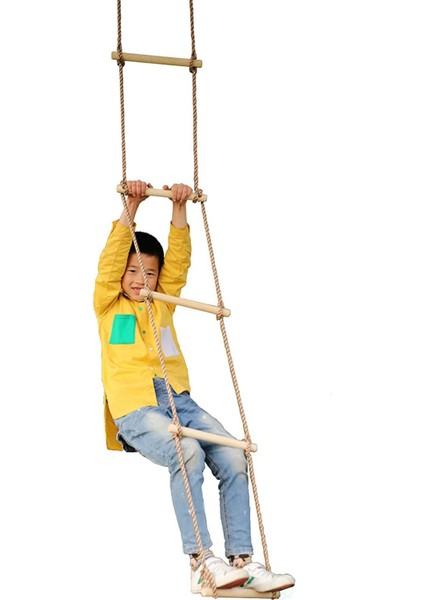 Tırmanma Ahşap Halatlı Merdiven modelleri