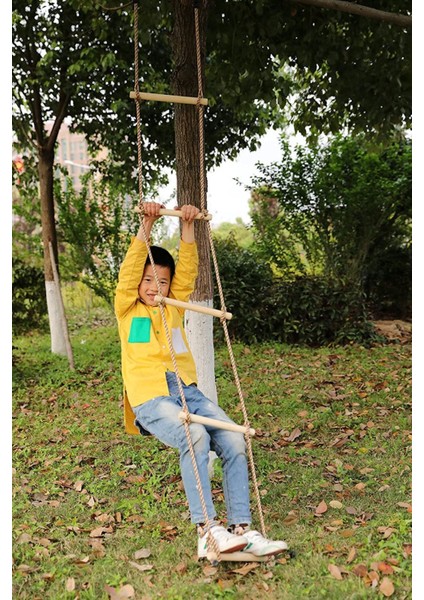 Tırmanma Ahşap Halatlı Merdiven fırsatları