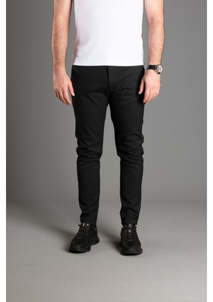 Erkek Siyah Keten Pantolon fırsatları