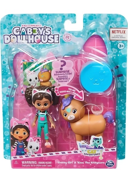 Gabby's Doll House Cat Tivity Figür Seti