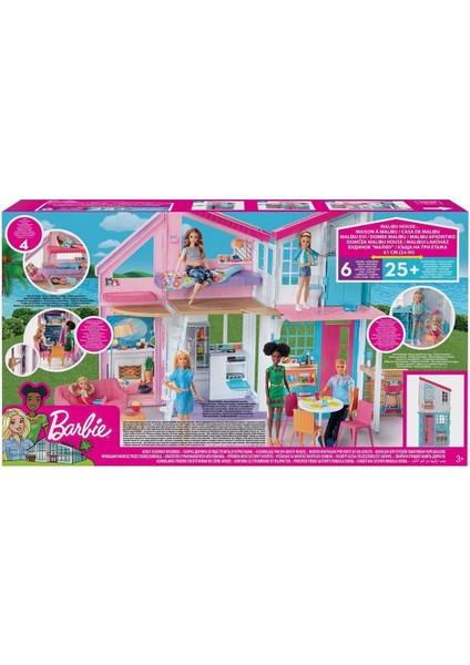 FXG57 Barbie'nin Muhteşem Malibu Evi
