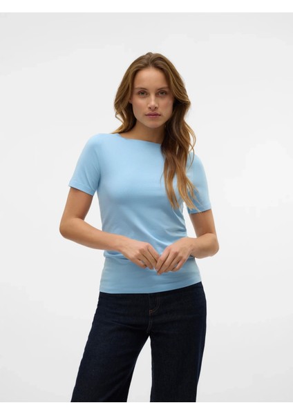 Vero Moda 10231753 Kadin Body - Mavi
