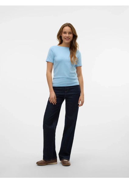 Vero Moda 10231753 Kadin Body - Mavi modelleri