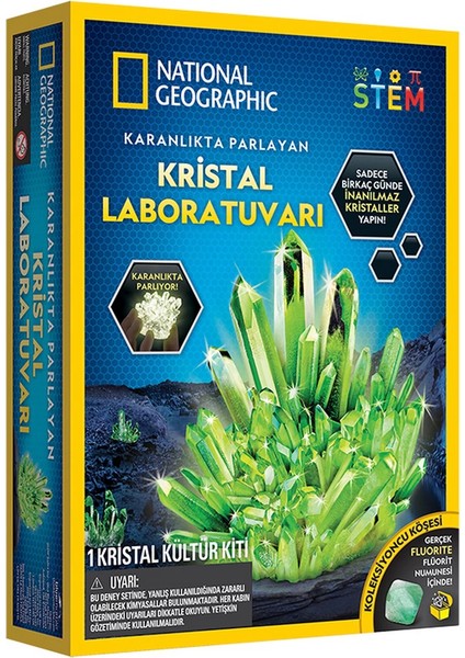 Natgeo Parlayan Kristal Lab