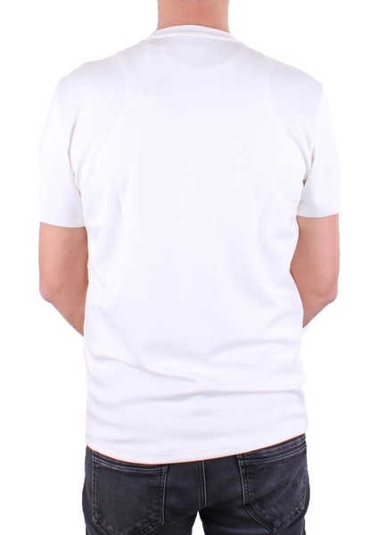 DMG23-211676 Ekru Günlük Bisiklet Yaka Erkek Tişört fırsatları