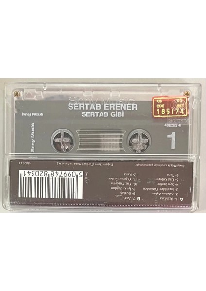 Sertab Erener Sertab Gibi Kaset (Dönem Baskı)