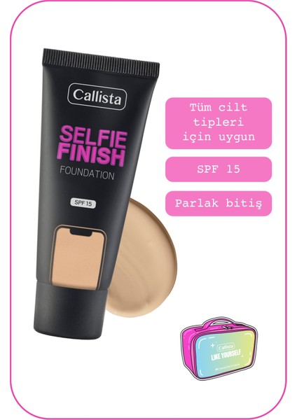 Selfie Finish Fondöten 132 Pembe Bej