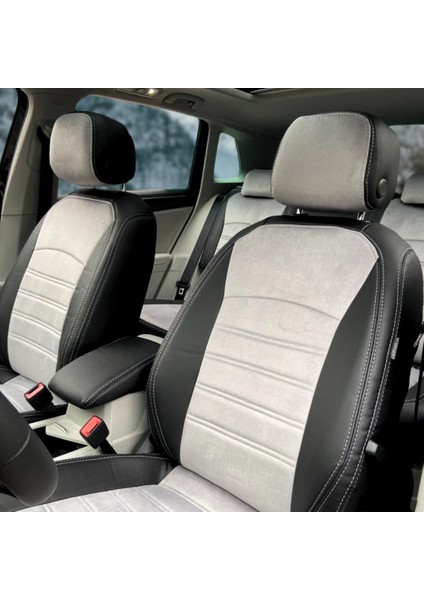 Volkswagen Tiguan Araca Özel Oto Koltuk Kılıfı - Tay Tüyü-Deri fiyatları