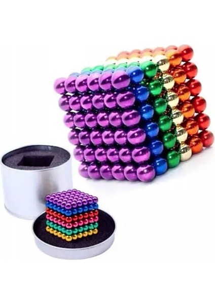 216 Parça Kutulu Mıknatıslı Renkli Küp fiyatları