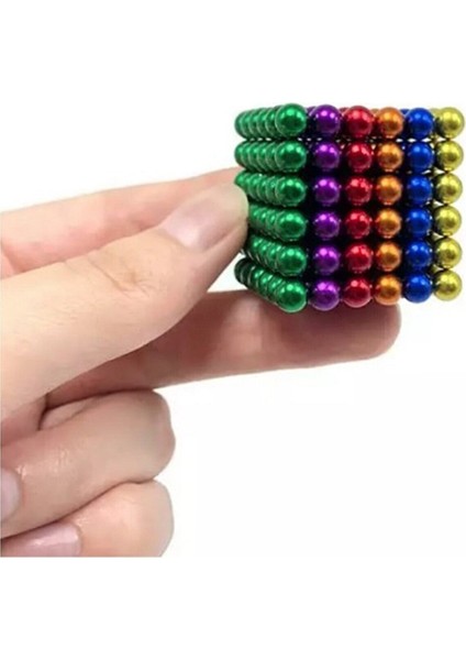 216 Parça Kutulu Mıknatıslı Renkli Küp modelleri