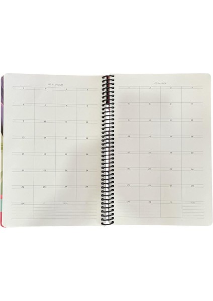 Bubble Book Spiralli Sert Kapak Defter 17*24 100 Yp. Kareli