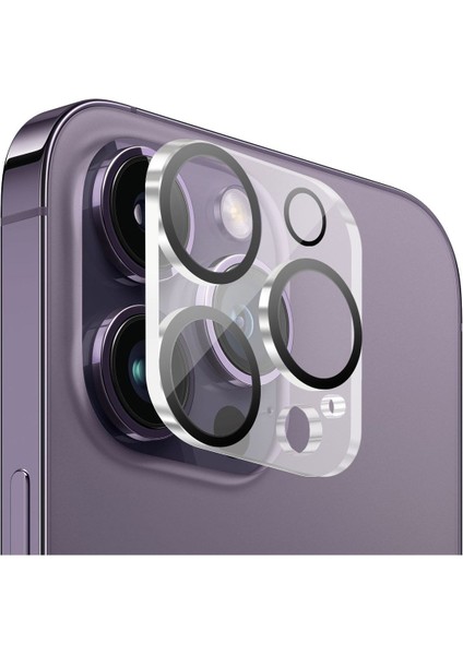 Apple iPhone 14 Pro Max / 14 Pro Kamera Lens Koruyucu Tam Kaplama