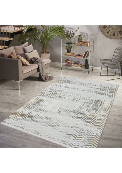 Viola Koleksiyonu Dekoratif Akrilik Iplik Pamuk Taban Halı