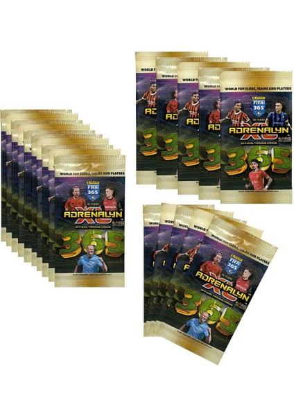 Panini Fıfa 365 Adrenalyn 2025 Trading Card 20 Paket