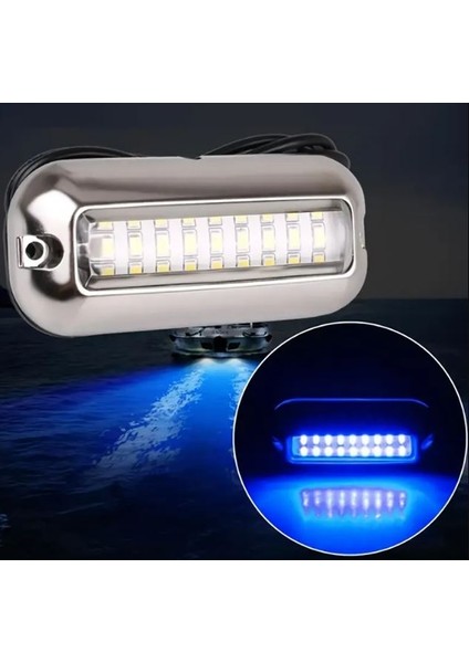 Su Altı Aydınlatma Lambası Mavi 27 Led Sualtı