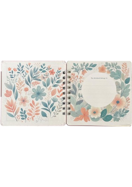 Cloudy Spiralli Sert Kapak 16X16 cm 100 Yp Notebooks fiyatları