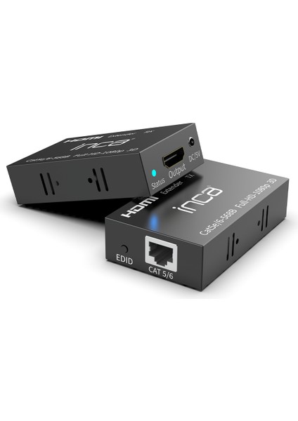 Iex-60 CAT5E/CAT6 60M Full Hd 1080P 3D HDMI Extender