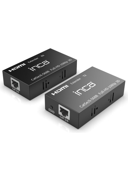 Iex-60 CAT5E/CAT6 60M Full Hd 1080P 3D HDMI Extender fırsatları