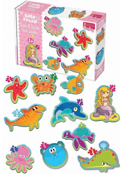1710 Baby Puzzle Benim Ilk Puzzlem Deniz Canlıları