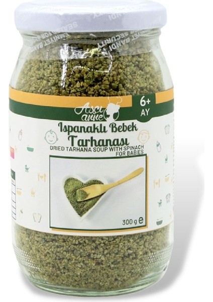 Ispanaklı Bebek Tarhanası (Kavanoz) (6+ Ay) - 300 G