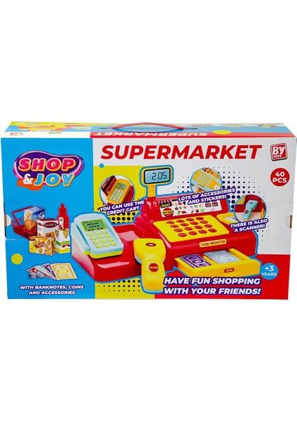 578-BP Shop- Joy Yazar Kasa Alışveriş Seti