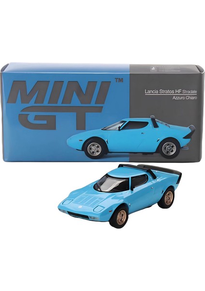 1/64 Lancia Stratos Hf Stradale Azzuro Chiaro MGT00624