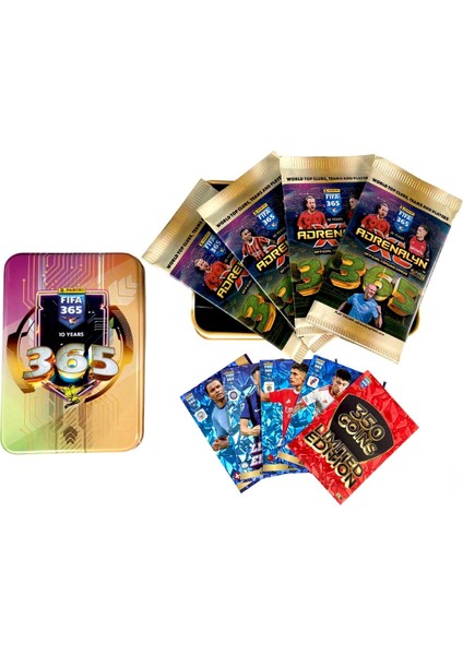 Fifa 365 2025 Adrenalyn Tin Box Futbolcu Kartları