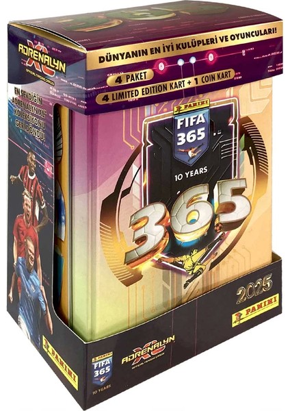 Fifa 365 2025 Adrenalyn Tin Box Futbolcu Kartları fırsatları