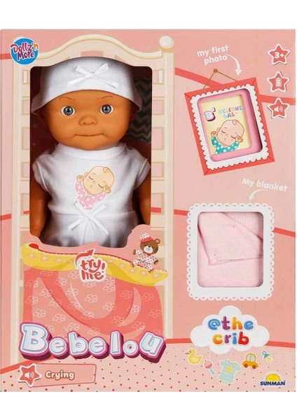 Bebelou Sesli Hoş Geldin Bebeği 30 cm