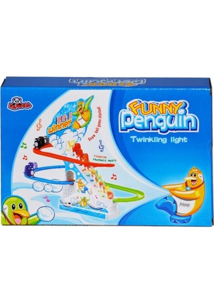 Penguen Dön Dolaş Oyunu Eğitici Çocuk Aktivite Oyuncak