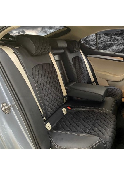 Skoda Superb Araca Özel Oto Koltuk Kılıfı - Nakışlı Taytüyü ve Deri indirimleri