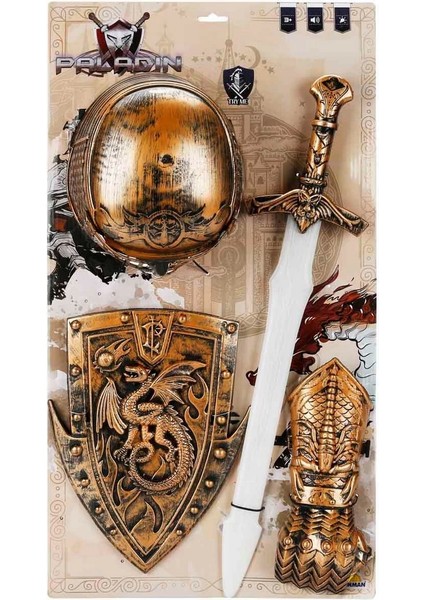 Sesli ve Işıklı Şövalye Oyun Seti