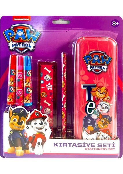 Paw Patrol Kırtasiye Seti Kalem Kutulu 6 Parça