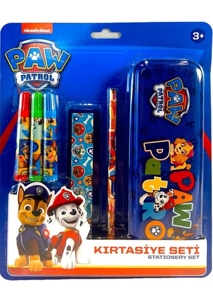 Paw Patrol Kırtasiye Seti Kalem Kutulu 6 Parça