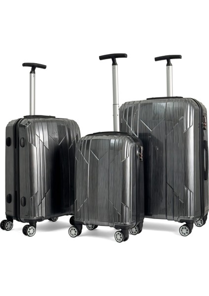 Reymond Inox Polikarbon Valiz, 3'lü Set