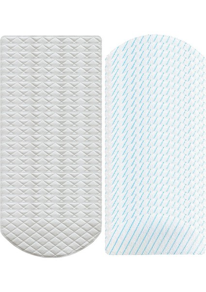 Ecovacs T8 Aivi T9 Robot Için 25 Tek Kullanımlık Paspas + 25 Mikrofiber Paspas (Yurt Dışından)