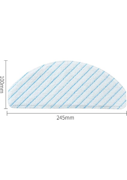 Ecovacs T8 Aivi T9 Robot Için 25 Tek Kullanımlık Paspas + 25 Mikrofiber Paspas (Yurt Dışından)