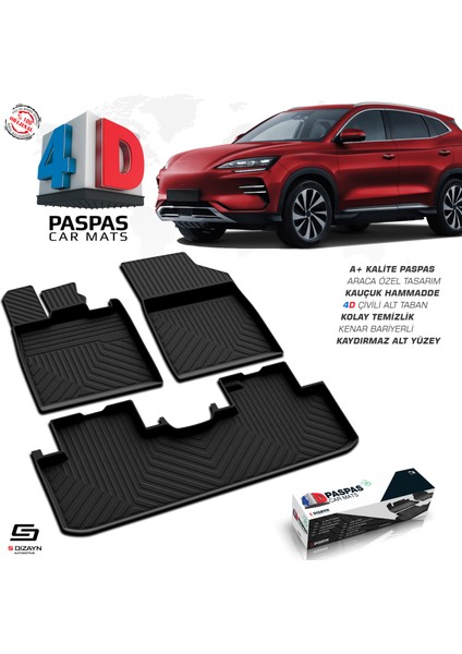 Byd Seal U Hybrid 4d Havuzlu Paspas 2022 Üzeri A+ Kalite