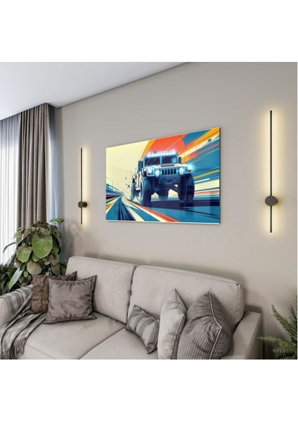 Exel Home Arabalar Cam Tablo - Kamyonlar - Yatay Motif 05-093 fırsatları