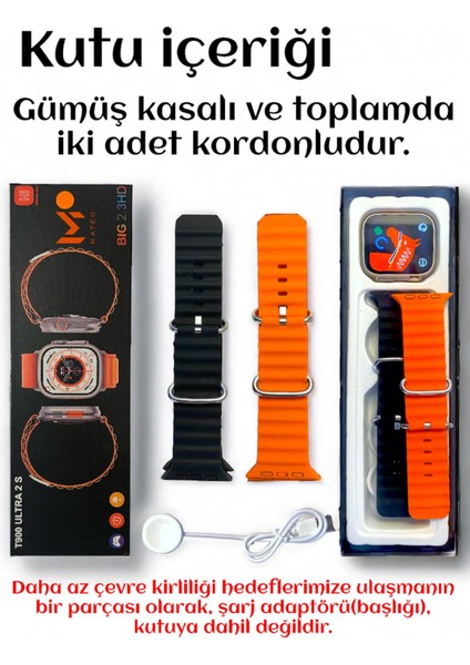 T900 Ultra Akıllı Saat |49MM Bluetooth, Arama Özellikli, Sağlık Sensörlü, Ios & Android Uyumlu