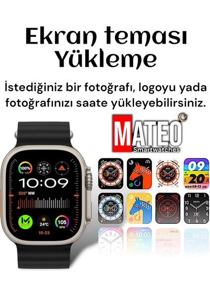 T900 Ultra Akıllı Saat |49MM Bluetooth, Arama Özellikli, Sağlık Sensörlü, Ios & Android Uyumlu