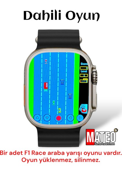 T900 Ultra Akıllı Saat |49MM Bluetooth, Arama Özellikli, Sağlık Sensörlü, Ios & Android Uyumlu