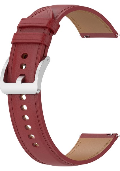 Huawei Watch Gt3 46MM Için 22MM Hakiki Deri Saat Kayışı (Yurt Dışından)