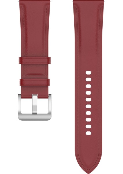 Huawei Watch Gt3 46MM Için 22MM Hakiki Deri Saat Kayışı (Yurt Dışından)