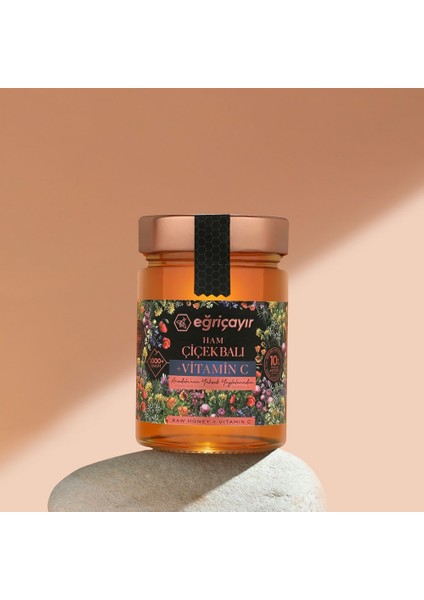 Ham Çiçek Balı + Vitamin C 450 gr